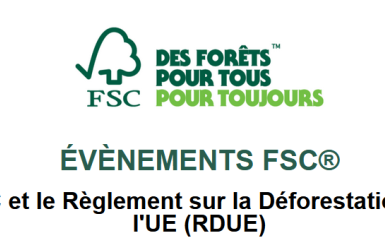 Webinaire : FSC et le Règlement sur la Déforestation de l'UE (RDUE) 